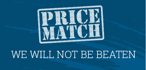 Price Match Guarantee - We Will Not Be Beaten